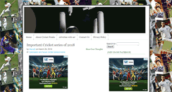 Desktop Screenshot of cricket-freaks.com